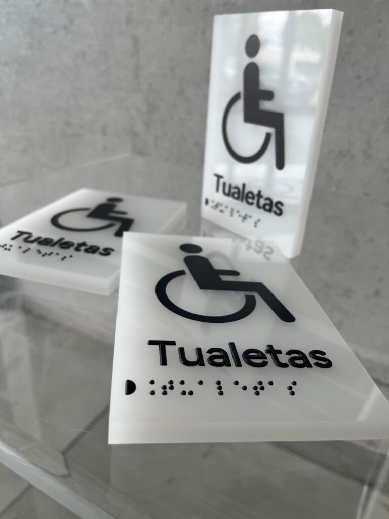 tualetų nuorodų ženklai, nuorodų sistemos
