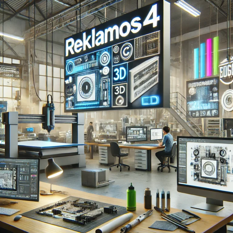 Reklamos gaminių projektavimas, gamyba ir montavimas su Reklamos4