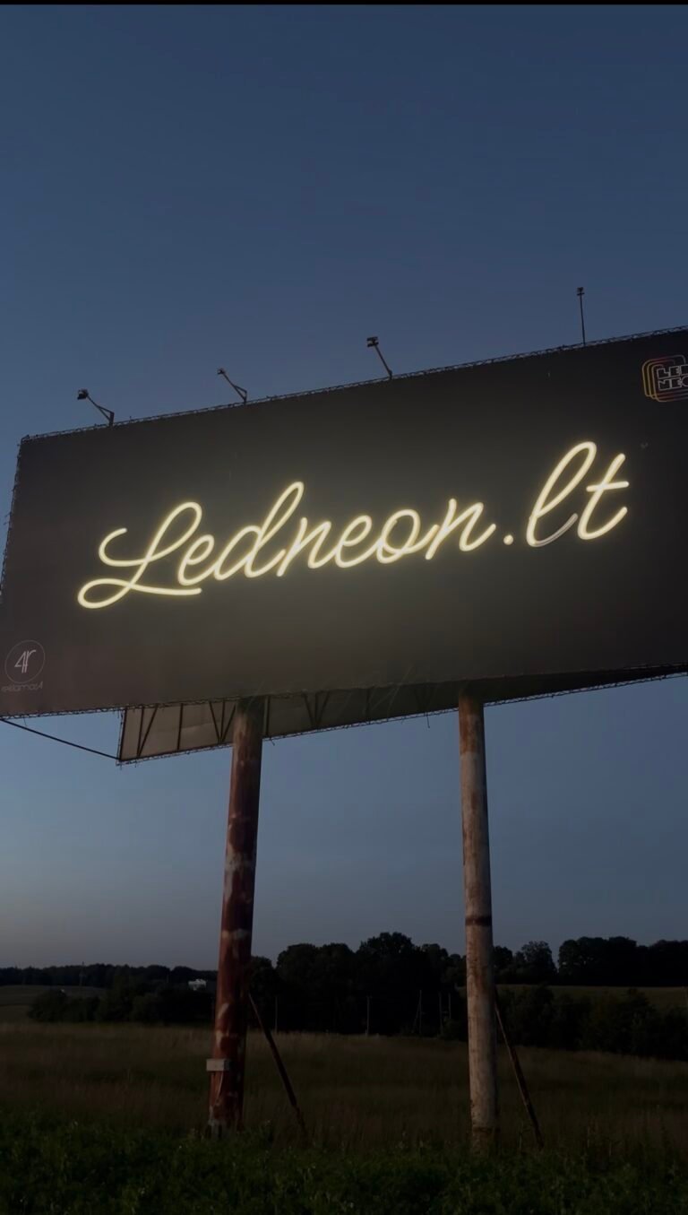 Didžiausias LED neonas pasaulyje