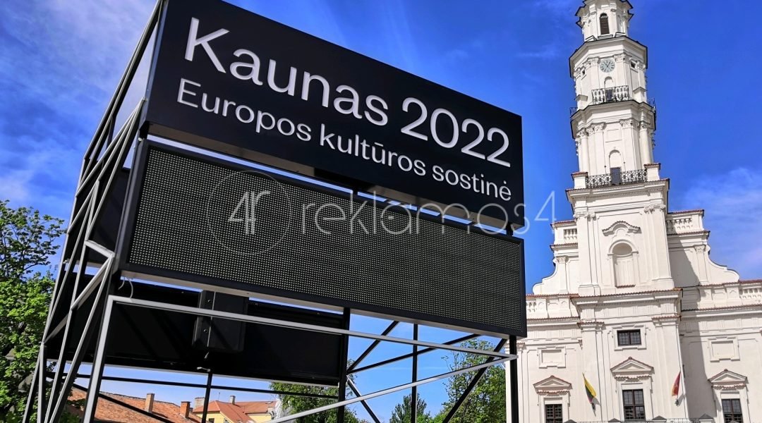 Reklamos reprezentacinis, parodinis stendas