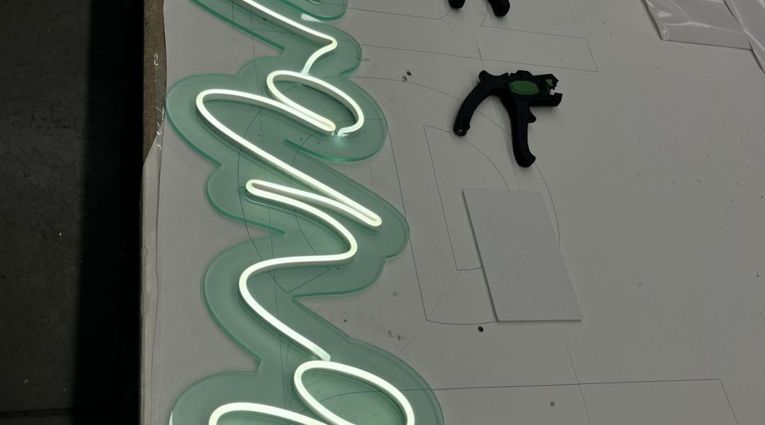 LED neoninio ženklo gamyba